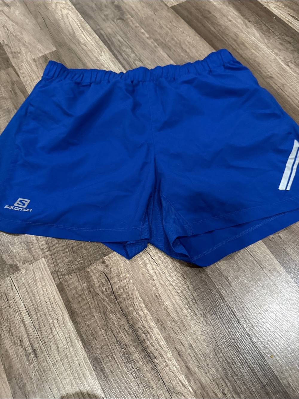 Salomon Royal Blue Athletic Running Shorts